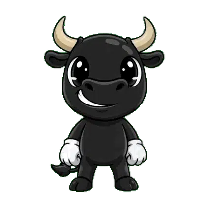 Ansem Fart Dust bull mascot