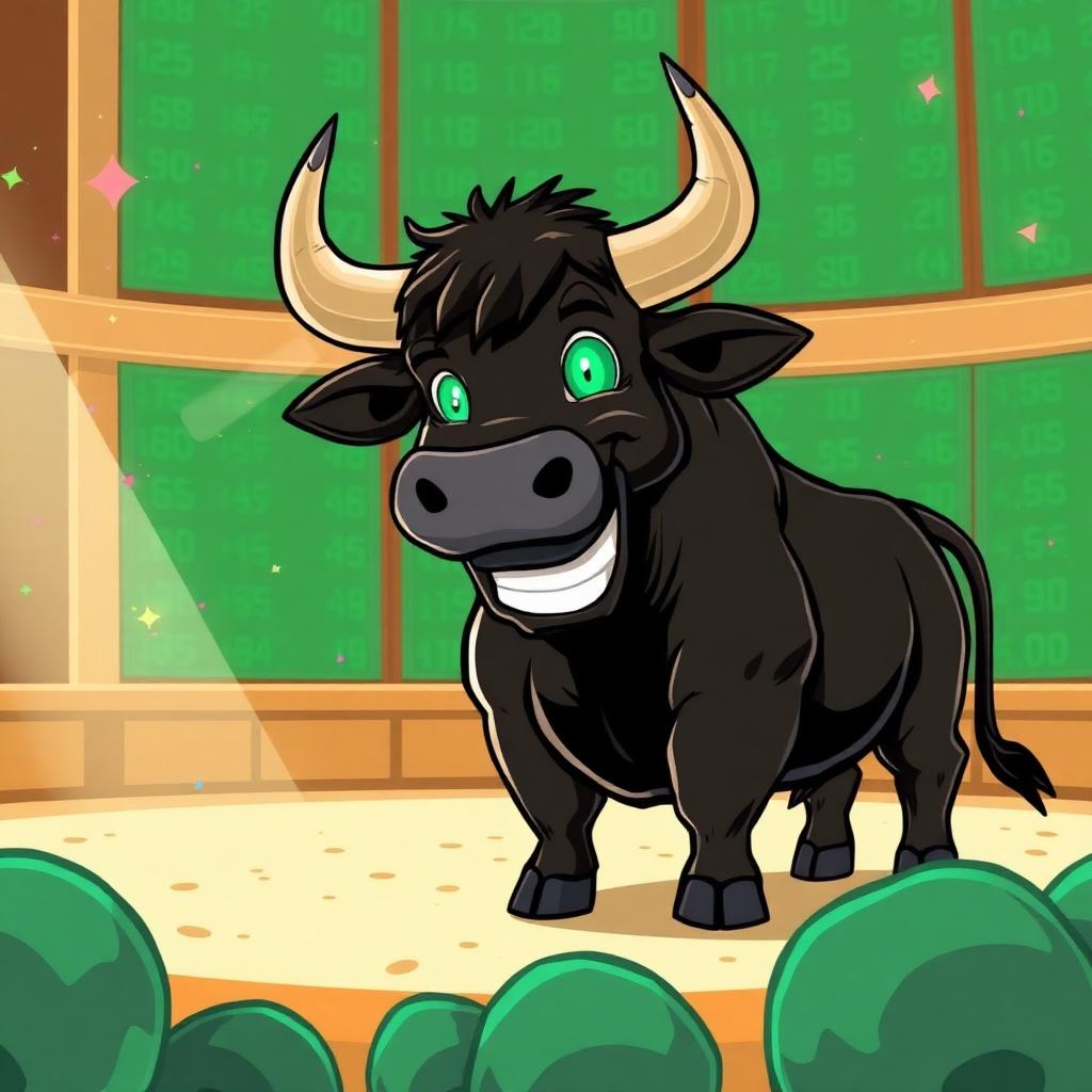 The Black Bull covered in Fart Dust